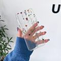 Cute Flower Painted Phone Case for Samsung S24 S22 S21 S20 FE Ultra Clear Silicone Cases for Samsung Galaxy S23 Plus Ultra Shell. 
