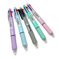 5 In 1 Multicolor Ballpoint Pens Creative 4 Color Ball Pen Refill and Pencil Lea Layor. 