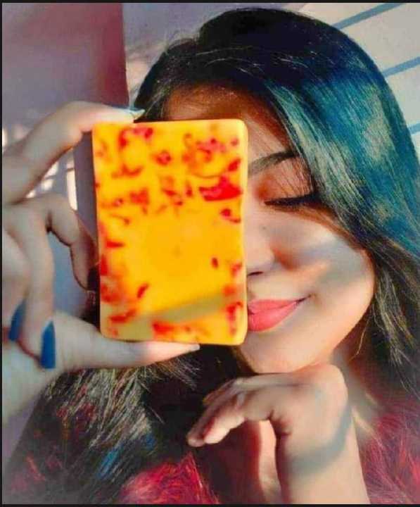 Hand Made Real Saffron Goat Milk Bar Soap -100g-Beauty soap