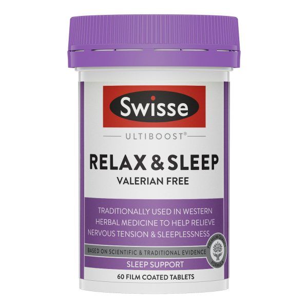 Swisse Ultiboost Relax & Sleep, 60 Tablets