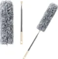 Microfiber Dusting Retractable Household Cleaner Feather Duster Car Sweeper From the Dust Brush. 