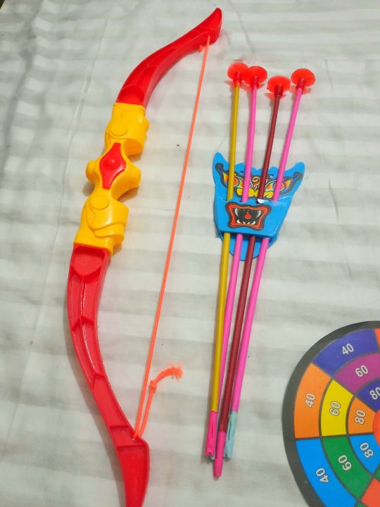 Baby Toy! Kids Archery Bow And Arrow Toy Set