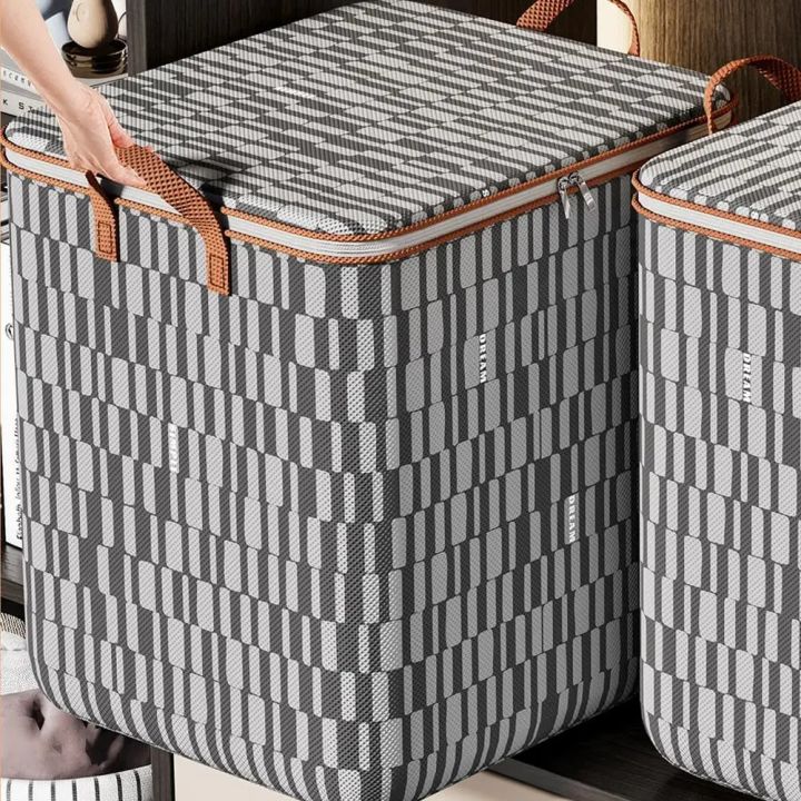 100/140/180L%20Quilt%20Storage%20Box%20Waterproof%20Clothes%20Storage%20Bags%20Large%20Capacity%20Wardrobe%20Organizers%20Space%20Saving%20for%20Clothes%20Quilt%20-%20Image%203