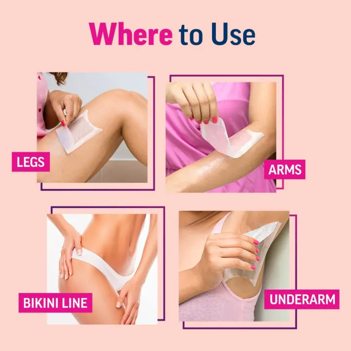 Veet%20Professional%20Dry%20Skin%20Skin%20Hair%20Removal%20Wax%20Strips%2020%20Strips%20-%20Image%202