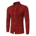 Royal Blue Wedding Tuxedo Shirt Men 2023 Brand Fashion Slim Fit Long Sleeve Mens Dress Shirts Business Casual Chemise Homme. 