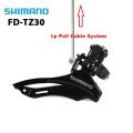 Shimano FD-TZ30 6/7 Speed MTB Mountain Bike Bicycle Front Derailleur 31.8 (Top pull)&(Down pull) Front Derailleur. 