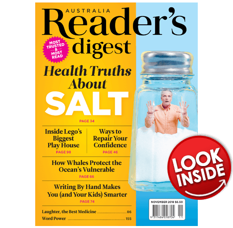 Reader's Digest, November, 2018