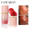 Abandon HANDAIYAN Matte Glitter Face Liquid Blusher Smooth Cheek Mousse Blush Highlighter Stick Rouge Lasting Waterproof Contour Makeup. 