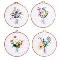 Embroidery Kit with Pattern for Beginners, Kits. 