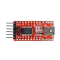 RED PCB FTDI TTL Module FT232RL Serial Converter FTDI USB To TTL Converter Adapters 5V 3.3V USB To Serial Converter FT232 FTDI Module 6 Pin Leads Header.