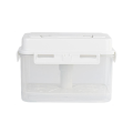 Pickle Container Rectangle Food Fermentation Storage Box for Home Kitchen Jar Airtight Pickle Press Keeper with Handle A. 
