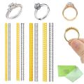 All Season Soft Silicone Invisible Ring Size Adjuster Set for Women & Men – 4Pcs Jewellery Accessories for Loose Rings.