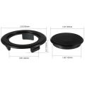 PVC Ring Plug Parasol Yard Cap Garden Hole Ring Living Outdoor Plastic Plug Set Stabilizing Umbrella Umbrellas. 