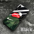 Casinglee for Samsung Galaxy A50 Case Tempered Glass Protector Mirror Couple Back Cover SUP Supreme Design Samsung A50 case cover For girls and Boys. 