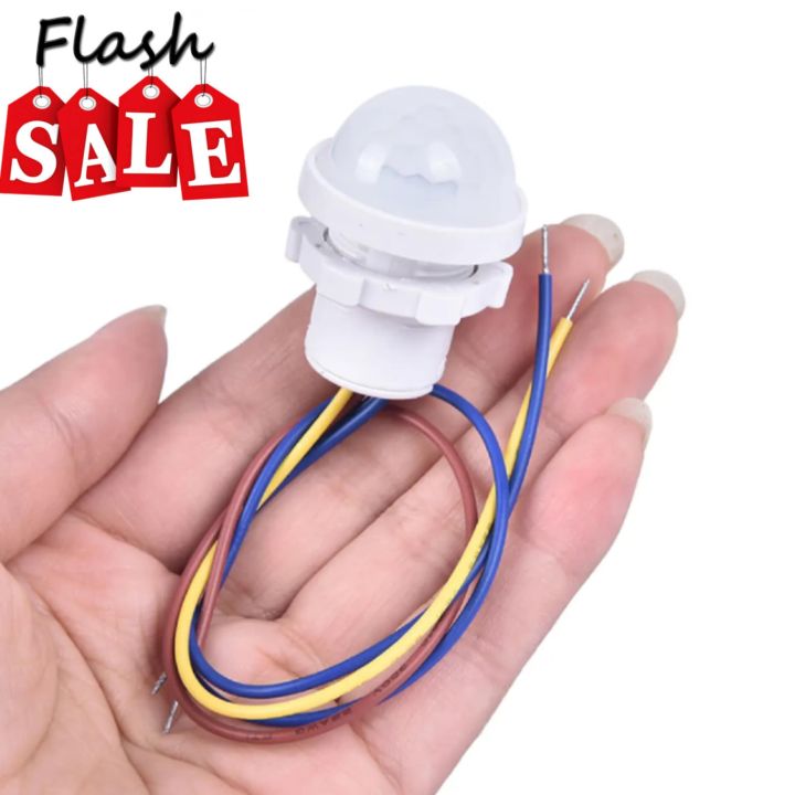 PIR Infrared Motion Sensor Switch 110/220V Auto on Off Light Switch PIR Sensor Detector Light Switch Led Sensitive Night Lamp