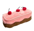 Cherry Cream Cake Cute Pencil Case. 