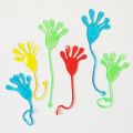 1 Piece Random Color Novelty Funny Sticky Hands / Elastic Retractable Mini Sticky Palm Toy / Party Tricky Favors.
