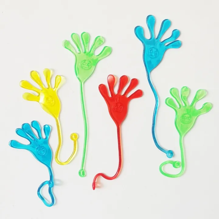 1%20Piece%20Random%20Color%20Novelty%20Funny%20Sticky%20Hands%20/%20Elastic%20Retractable%20Mini%20Sticky%20Palm%20Toy%20/%20Party%20Tricky%20Favors%20-%20Image%202