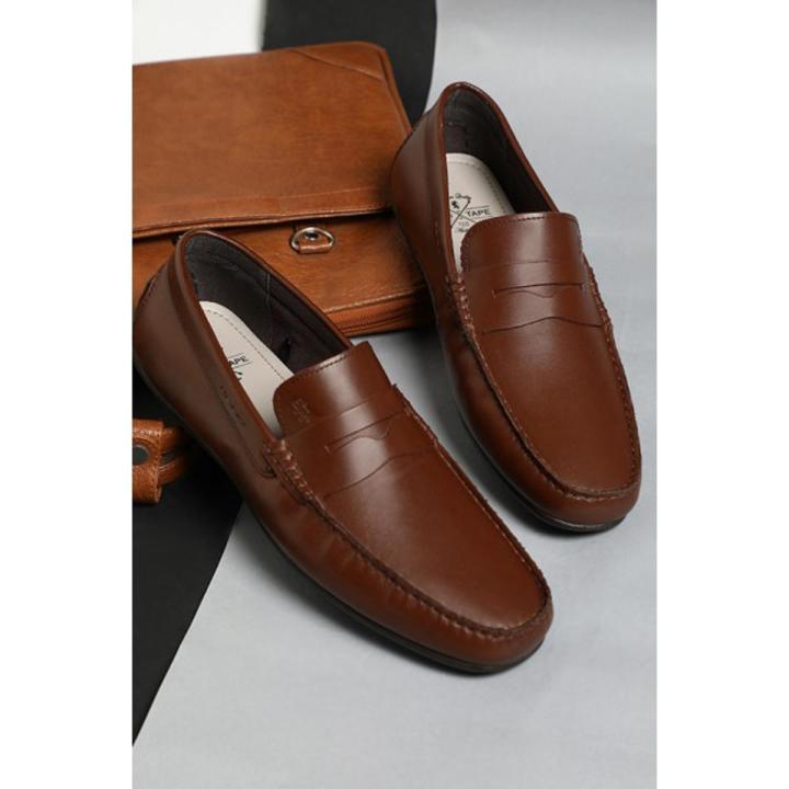 MEN'S TOP COLLECTION STYLISH Fashionable Trendy PU Leather Loafers Men's  Fashion Shoes Fashion Oxford Casual Solid Moccasin