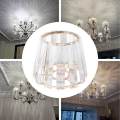 Exquisite Crystal Lampshade Chandelier Ceiling Fixture Lamp Shade Lamp Cover. 