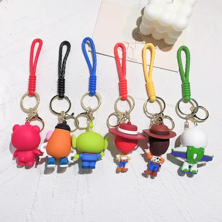 Toy%20Story%20Keychain%20Cute%20Three%20Eyes%20Alien%20Keyring%20Pendant%20Kawaii%20Disney%20Bag%20Accessories%20Decorative%20Gift%20Key%20Chain%20Girls%20-%20Image%204