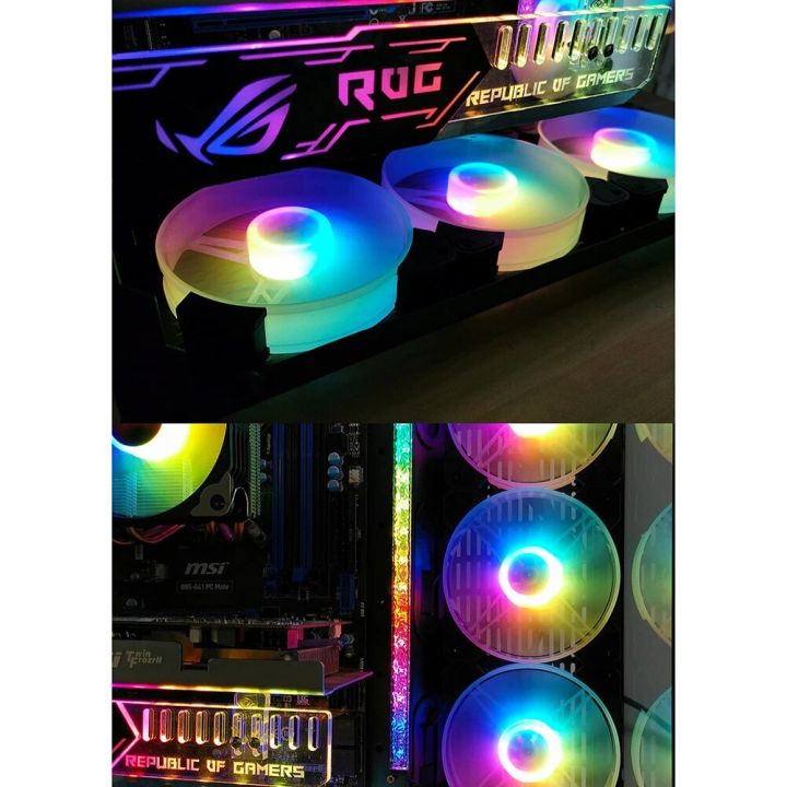 COOLMOON%20120mm%20RGB%20Computer%20Chassis%20Cooling%20Fan%20Small%206PIN%20Adjustable%20Silent%20RGB%20PC%20Case%20Heatsink%205V%20DC%20Cooler%20Fan%20Radiator%20-%20Image%203