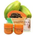 2 in 1 FEIQUE Papaya Whitening Anti-Freckle Day Night Cream Set. 