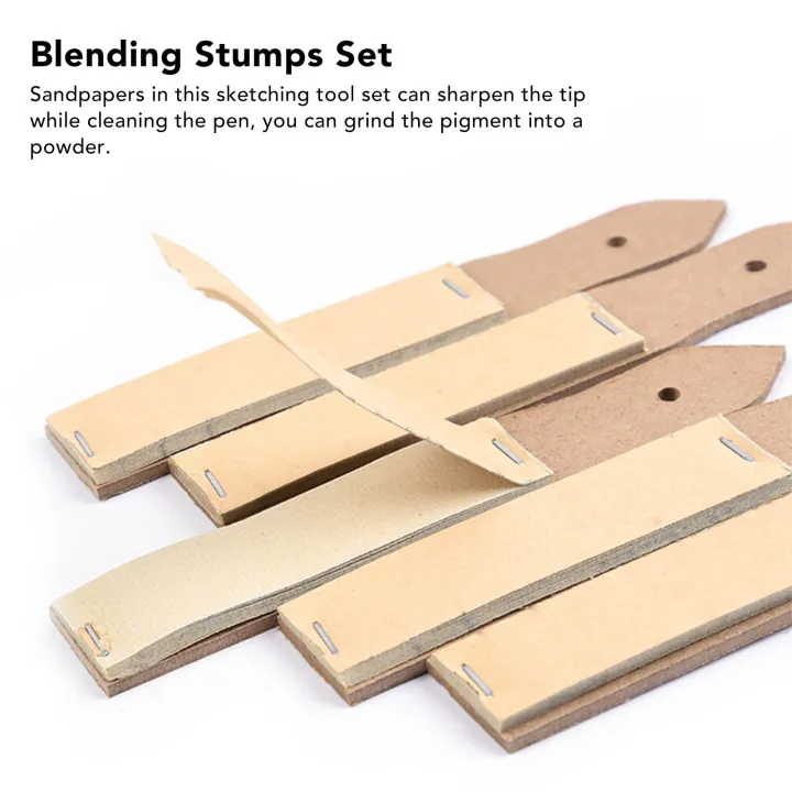 Paper%20Blending%20Stumps,%20Blending%20Stumps%20Tortillions%202%20Sets%20Drawing%20Tools%20for%20Charcoal%20Sketch%20-%20Image%202