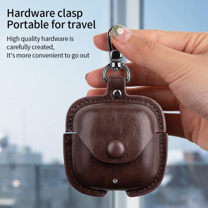 Leather%20TWS%20Earphone%20Protective%20Case%20with%20Hook%20For%20Huawei%20FreeBuds%20SE%202%20-%20Image%205