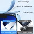 Square Liquid Silicone Case for Samsung Galaxy S23 Plus Ultra 360 Protective Soft Fabric Phone Back Cover S22 23 S23Ultra Armor KEEMEEUYZO.