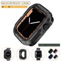 Case for Apple Watch Series 8/7/SE/6/5/4/3 Ultra 41mm 45mm 38 40 42mm 44mm 49mm Soft TPU Shockproof Protector Bumper for iwatch. 