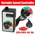 AC220-240V Variable Speed Controller 8A Control Switch Motor Rheostat Fan. 