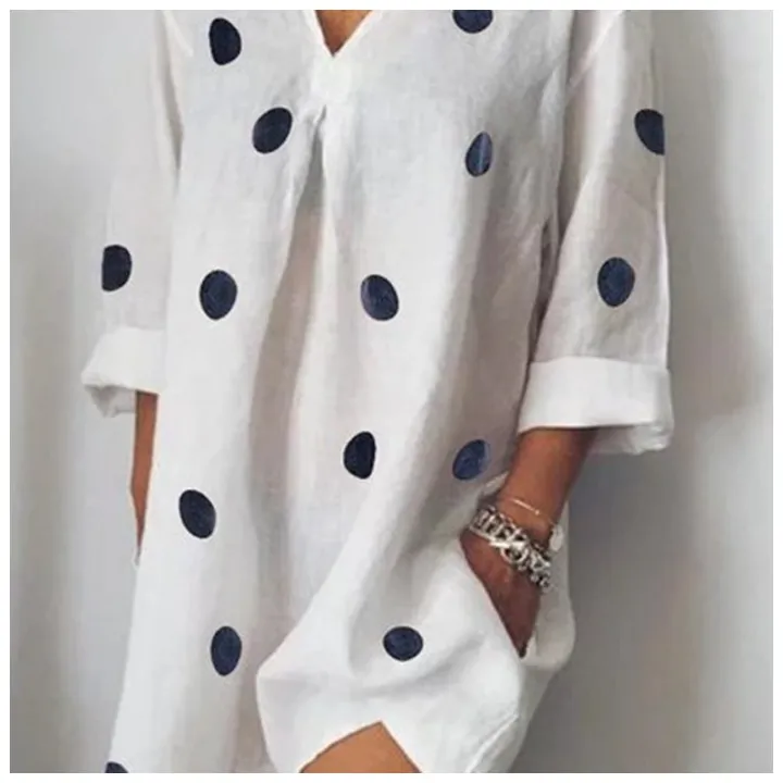 Polka%20Dots%20Women%20Beach%20Dress%20Saida%20De%20Praia%20Flax%20Bikini%20Cover%20Up%20Kaftan%20Beach%20Pareos%20De%20Playa%20Mujer%20Swimsuit%20Cover-up%20Superman%20-%20Image%205