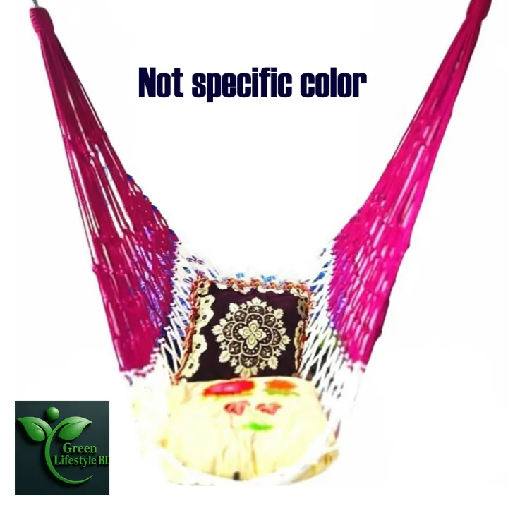 High-Quality%20Cotton%20Net%20Hammock%20%E2%80%93%20Outdoor%20Camping%20Hanging%20Sleeping%20Swing%20Bed%20for%20Hiking,%20Travel%20&%20Beach%20-%20Image%205