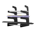3-Tier Mechanical Keyboard Holder Display Stand Keyboard Shelf for Storage Three Mechanical Keyboard Durable Easy to Use Black. 