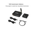 2.4G Wifi Wireless Audio Transmitter and Receiver 50M Wireless Music Audio Adapter Support Dolby 3.5mm for TV PC DVD Headphone. 