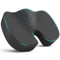 Seat Cushions for Office Chairs,Memory Foam Coccyx Cushion Pads for Tailbone Pain,Sciatica Relief Pillow,Correct Sitting Posture. 