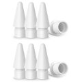 8 Pack Pencil Tips Replacement High Sensitivity Nib for Apple Pencil 1St / 2Nd Generation and iPad Pro Pen. 