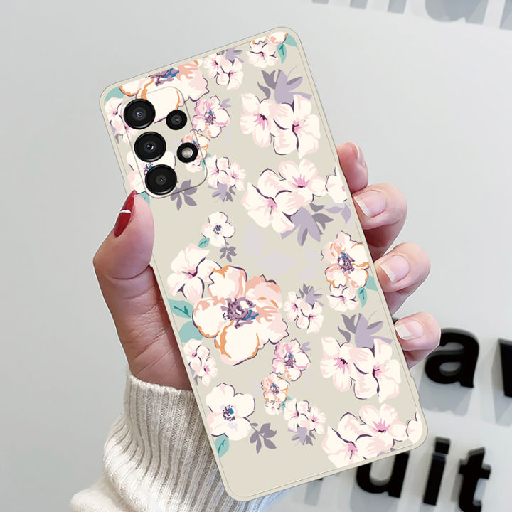 Samsung%20Galaxy%20A32%20White%20Flowers%20Silicone%20Phone%20Case%20-%20Image%207