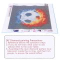 Diamond Painting "Football" Embroidery Cross Stitch Rhinestone. 