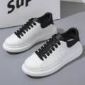 Premium Mcqueen Fashion Sneakers- High-Quality Shoes For Comfort And Style In Black And White Options. 
