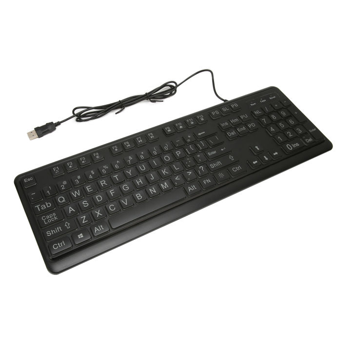 Ergonomic%20Keyboard,%20Large%20Bold%20Letters%20Plug%20and%20Play%20104%20Keys%20USB%20Wired%20Large%20Print%20Keyboard%20for%20Elderly%20for%20Desktop%20-%20Image%207