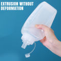 800/1000Ml Squeeze Sauce Bottle Large Calibre Dustproof Plastic Household Seasoning Bottle For Kitchen. 
