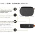 G2 Wireless Bluetooth Speaker Portable ABS Environmentally Friendly Plastic Computer Bluetooth Mini Stereo TF Card FM Radio AUX. 