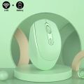 2.4G Wireless Mouse Gaming Mouse Battery Macaron Multicolor Wireless Mouse Mute Ergonomic Mouse Backlit Mice For Laptop.
