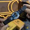 2025 New Arabic Aura Watch Black Modern Design Waterproof.