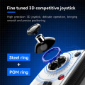 D11 Telescopic Game Controller RGB Phone Gamepad with Turbo/6-Axis Gyro/Vibration for Android IOS Switch Black.