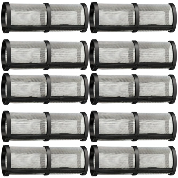 NCANRUI 10 Pieces Airless Paint Sprayer Filters 390 395 490 495 595 Pump Manifold Strainer 60 Mesh Compatible 246384