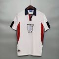 England 1998 World Cup Home Kit Half Sleeve – Retro Jersey.