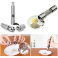Stainless Steel Small Pepper Crusher (Small Handy Crushers)- Height-13.5c/Width-5.4cm/Depth-2.7cm - Silver. 
